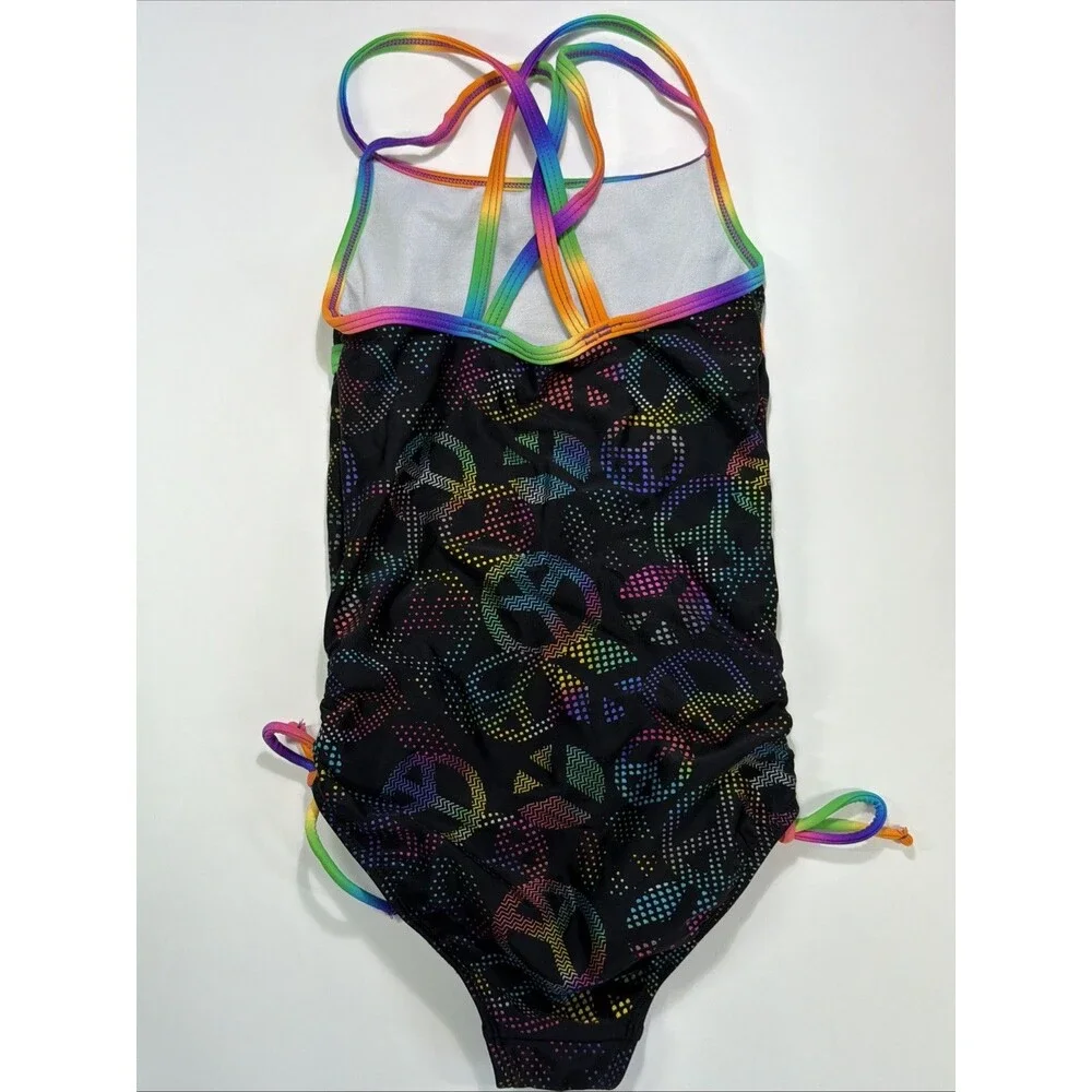 Justice Girls Bathing Suit Size 6